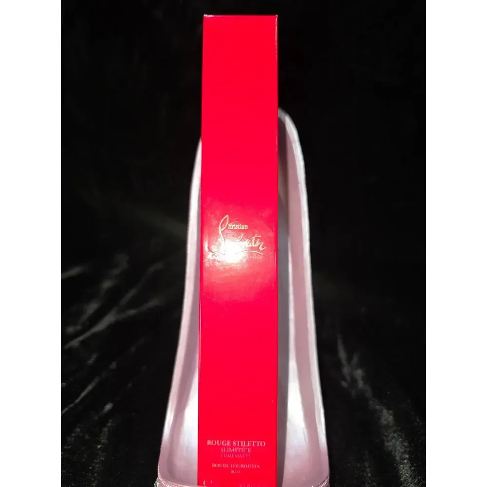 Christian Louboutin NIB Rouge Stilleto Slimstick Lumi Matte Rouge Louboutin001L - Picture 2 of 4